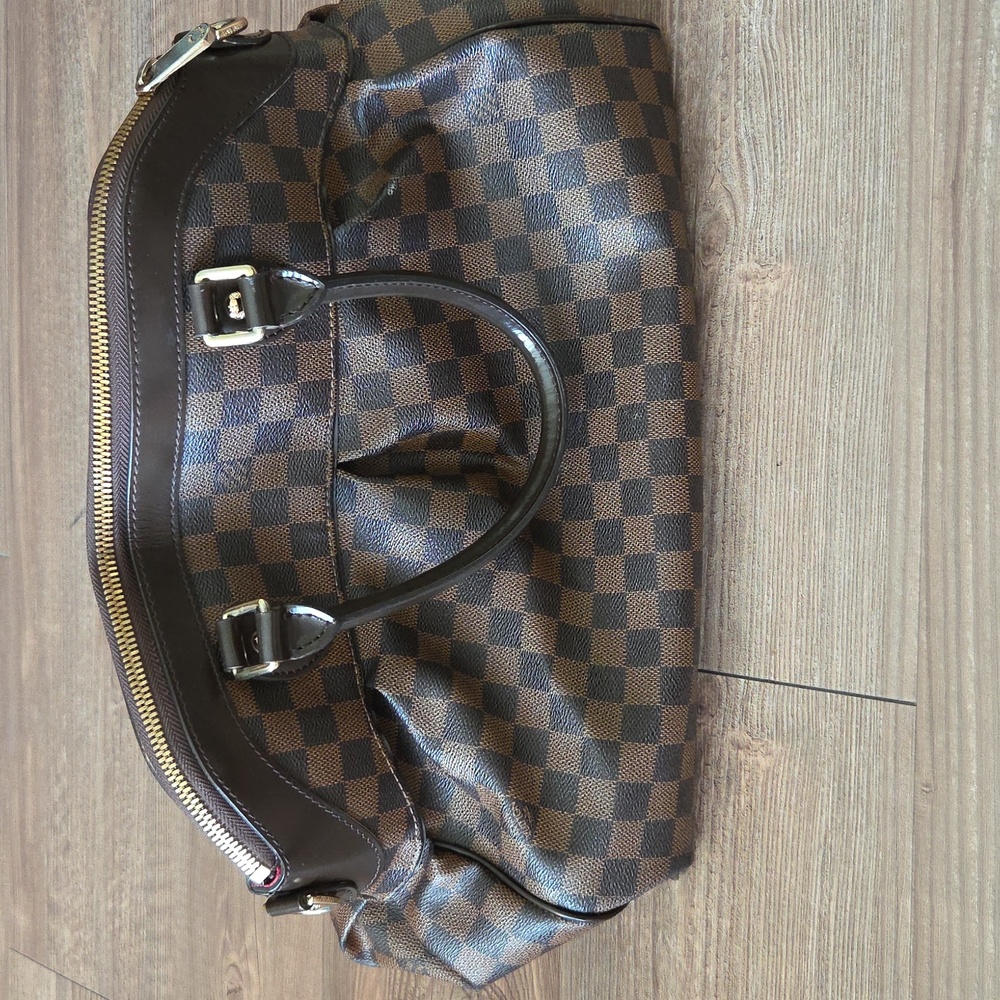 Louis Vuitton Damier Ebene Trevi Satchel Bag
